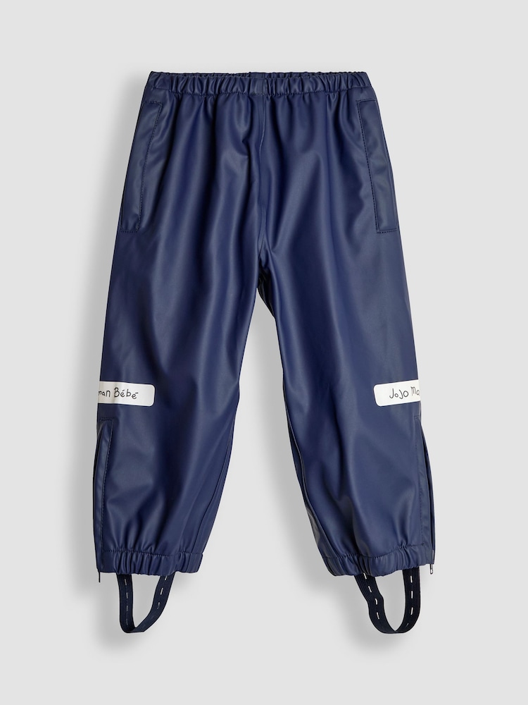 Marineblau/blau - Jojo Maman Bébé Zusammenfaltbare, wasserfeste Hose - Bild 2 von 4 Marineblau/blau - Jojo Maman Bébé Zusammenfaltbare, wasserfeste Hose - Bild 2 von 4