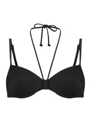 Hunkemöller Black Luxe Padded Bikini Top - Image 4 of 5