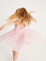 Pink - Baker By Ted Baker Organza-Kleid für besondere Anlässe - Bild 4 von 7