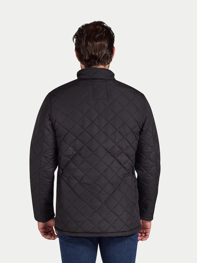 Raging Bull Quilted Black Jacket - Image 2 of 9 Raging Bull Quilted Black Jacket - Image 2 of 9