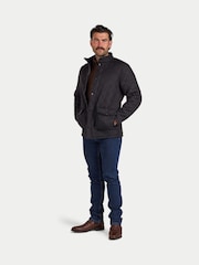 Raging Bull Quilted Black Jacket - Image 4 of 9
