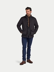 Raging Bull Quilted Black Jacket - Image 6 of 9