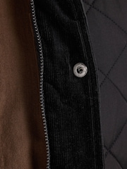 Raging Bull Quilted Black Jacket - Image 7 of 9