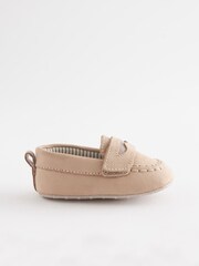 Бежевый - Pram Moccasin Baby Shoes (0-24mths) - Image 2 of 4