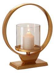 Fifty Five South Natural Gold Candle Holder - Image 3 of 4