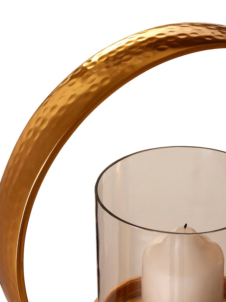 Fifty Five South Natural Gold Candle Holder - Image 4 of 4