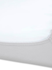 Clair De Lune Grey Travel 100% Cotton Fitted Sheet - Image 3 of 3