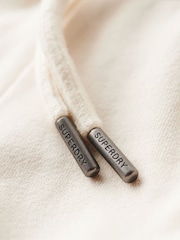 Superdry Cream Athletic Essentials Low Rise Flare Joggers - Image 5 of 5