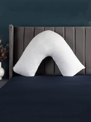Slumberdown V Shaped White Pillow - Image 2 of 4