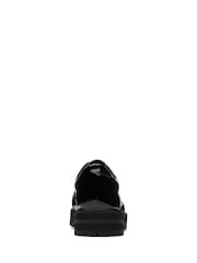 Clarks Black Patent Multi Fit Leather Prague Lace Shoes - Image 6 of 7