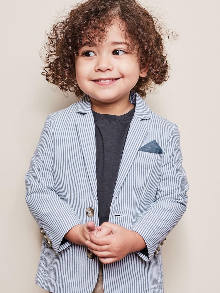 Drillichstreifen - Blazer (3 Monate–9 Jahre) - Bild 1 von 7