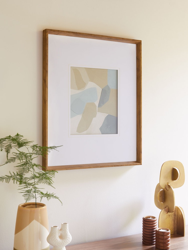 Green Abstract Framed Wall Art - Image 1 of 6