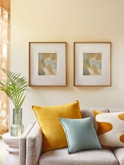 Green Abstract Framed Wall Art - Image 3 of 6