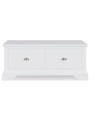Bentley Designs White Hampstead Two Tone Grey/Oak Blanket Box - Image 2 of 2