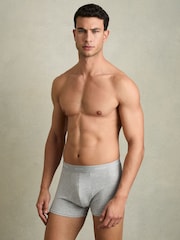 Reiss Multi Heller Three Pack of Organic Cotton Blend Boxers - Image 4 of 10