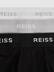 Reiss Multi Heller Three Pack of Organic Cotton Blend Boxers - Image 8 of 10