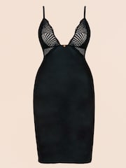 Curvy Kate Scantilly After Hours Black Slip Chemise Dress - Image 6 of 7