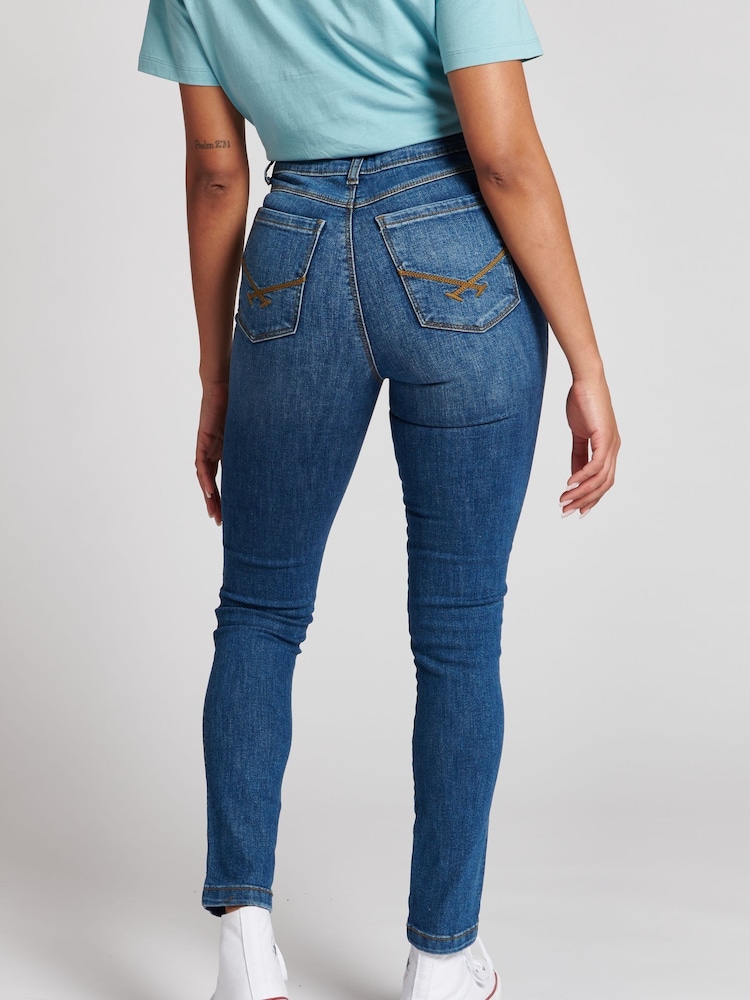 U.S. Polo Assn. Womens Sculpture Skinny Fit Jeans - Image 2 of 4