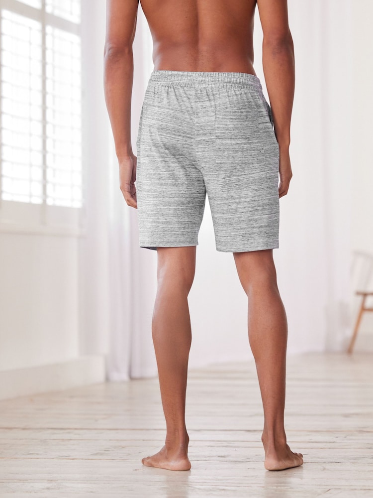 Grey/Navy Blue Lightweight Shorts 2 Pack - Image 4 of 12