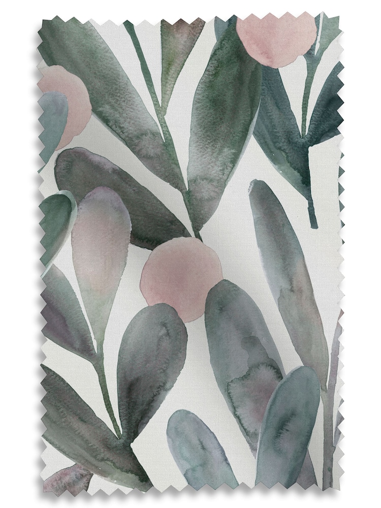 Voyage Granite Grey Enso Made to Measure Curtains - Image 9 of 9