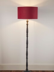 Searchlight Grey Lumi Candlestick Floor Lamp Base - Image 2 of 4