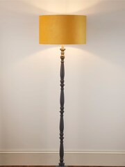 Searchlight Grey Lumi Candlestick Floor Lamp Base - Image 4 of 4