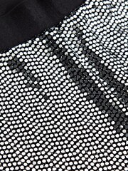 Reiss Silver Valeria Junior Sequin Flare Occasion Trousers - Image 7 of 7