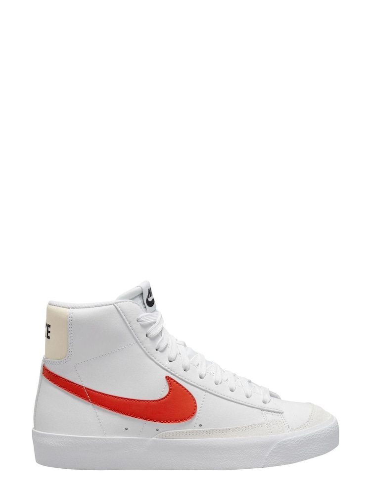 Красный/белый - Детские кроссовки Nike Blazer 77 - Изображение 1 из 4