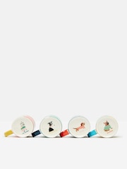 Joules Set of 4 Multi Dog Espresso Cupper Cupper - Image 4 of 4
