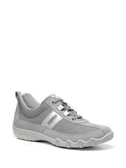Hotter Grey Wide Fit Leanne II Lace-Up Trainers - Image 2 of 4