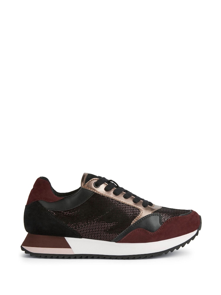 Geox Womens Black Doralea Trainers - Image 1 of 6