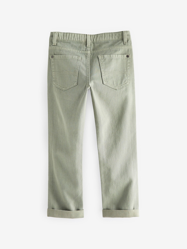 Green Mineral Regular Fit Cotton Rich Stretch Jeans (3-17yrs) - Image 2 of 2