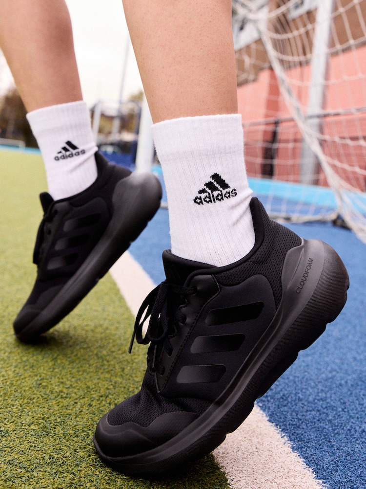 Белый - Набор из 6 пар амортизирующих носков adidas - Image 2 of 4
