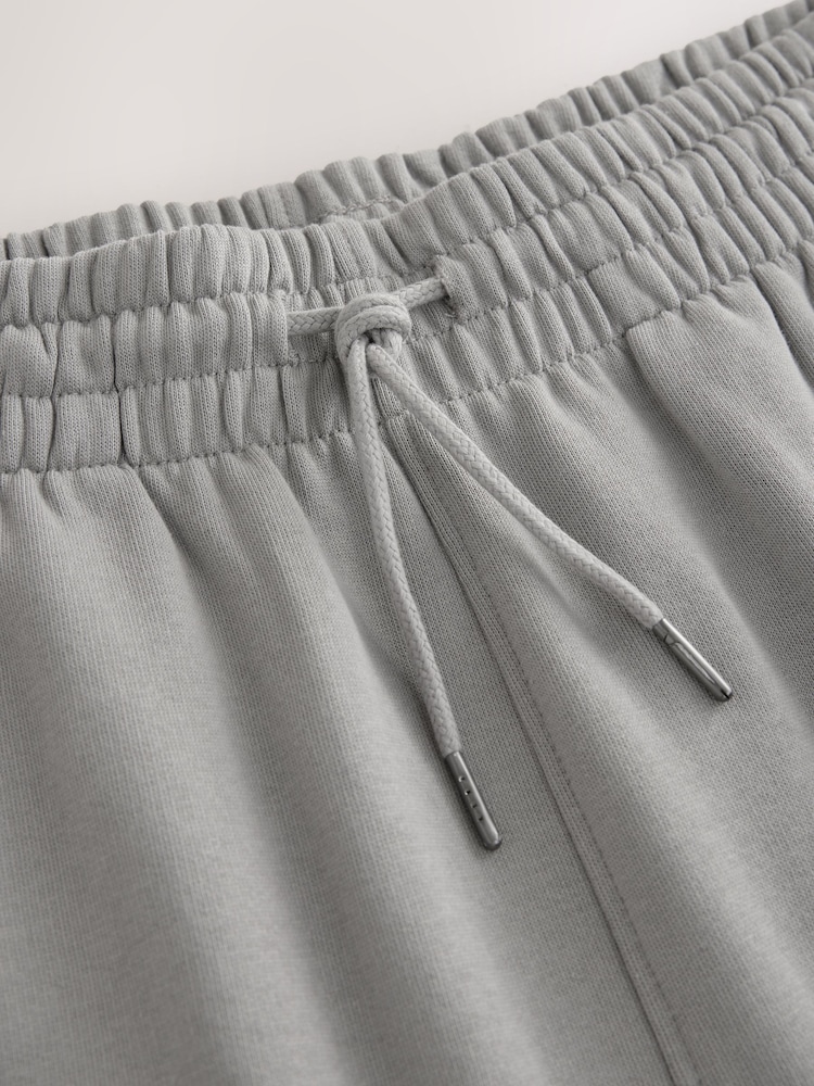 Pale Grey Cuffed Joggers - Image 9 of 9