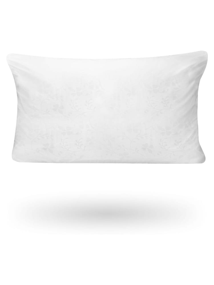 Laura Ashley White 100% Cotton Luxury Pillow Back Sleeper - Image 2 of 4