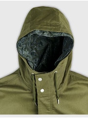 100% Cotton Pretty Lomas Hooded Parka Jacket - Image 4 of 4