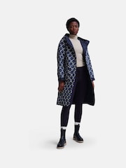 Regatta Natural Orla Kiely Quilted Reversable Midi Jacket - Image 4 of 12