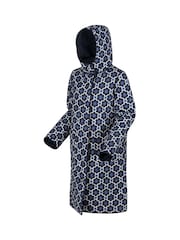 Regatta Natural Orla Kiely Quilted Reversable Midi Jacket - Image 8 of 12