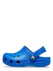 Crocs Dark Blue Toddler Classic Lined Clogs - Image 2 of 7