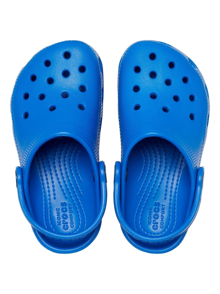 Crocs Dark Blue Toddler Classic Lined Clogs - Image 5 of 7