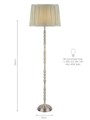Laura Ashley Brass Corey Floor Lamp Base - Image 5 of 5