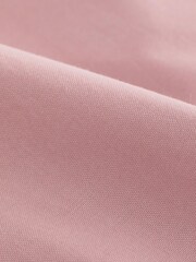 Dusky Pink Slim Short Sleeve Stretch Oxford Shirt - Image 6 of 6