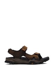 Timberland Brown Lincoln Peak Sandals - Image 1 of 5