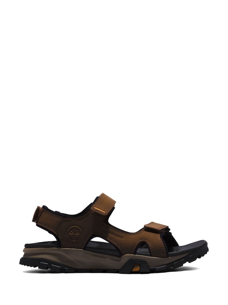 Timberland Brown Lincoln Peak Sandals - Image 1 of 5
