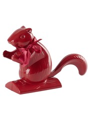 Villeroy and Boch Red Winter Collage Nutcracker Squirrel - Image 1 of 1