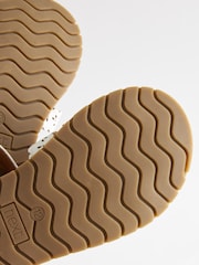 Weiß - Sandalette mit Bogenkante - Bild 5 von 5