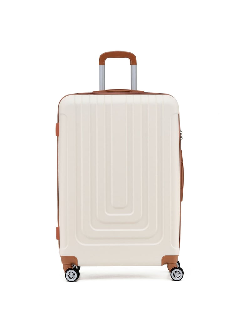Flight Knight Large Hardcase Lightweight Check-In Suitcase With 4 Wheels - Image 1 of 7