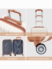 Flight Knight Large Hardcase Lightweight Check-In Suitcase With 4 Wheels - Image 5 of 7