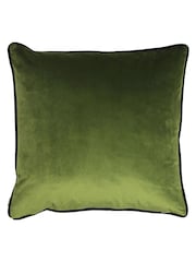 Evans Lichfield Black Multicolour Midnight Garden Bee Piped Velvet Cushion - Image 5 of 6