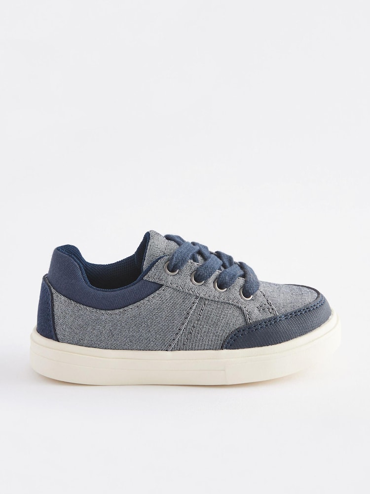 Blue Lace-Up Shoes - Image 2 of 5